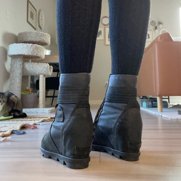 Sorel Joan of Arctic Wedge Lexie Boot sz 9.5 - Picture 8 of 10